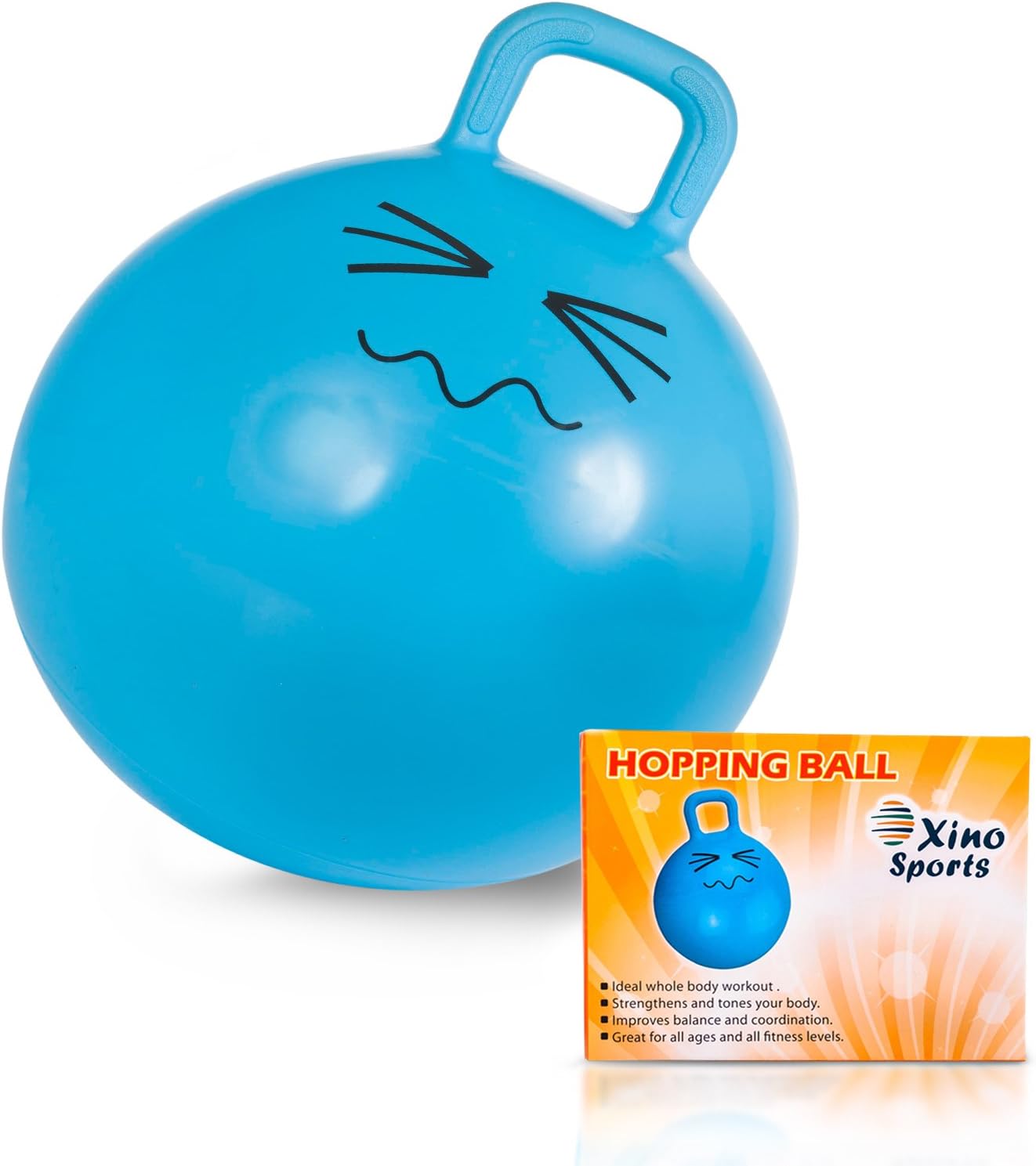 Hopping ball